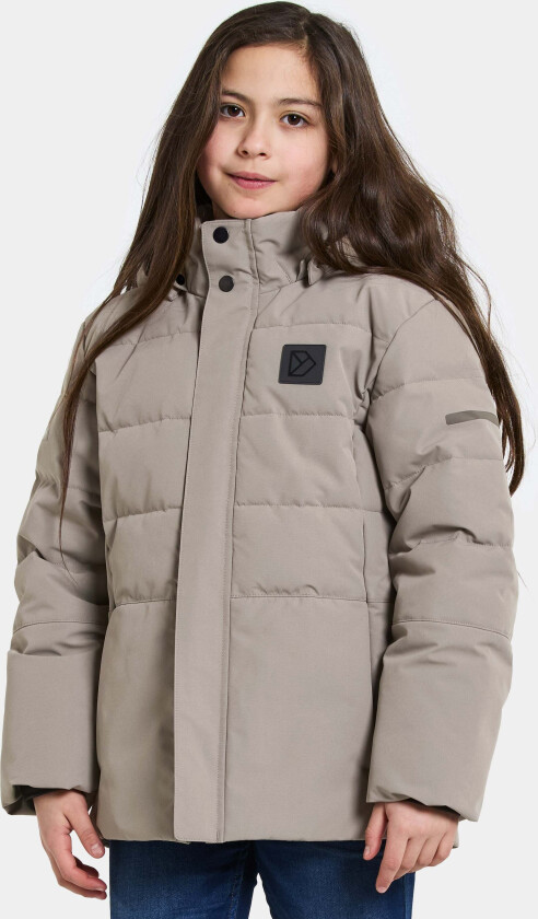 Silikat Vinterjakke, Ash Brown, 120 - Barnejakker - 100% Polyester