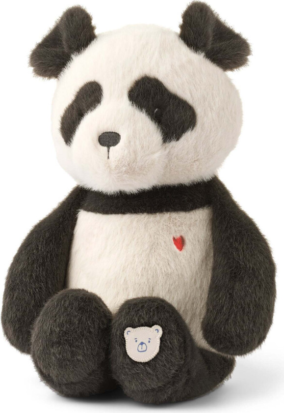 Berto Panda Teddy, Grå - Kosedyr - Polyester