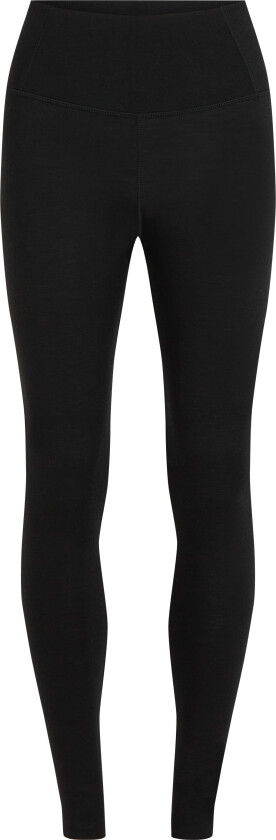 Bilde av Women's Merino 200 Oasis High Rise Leggings Black