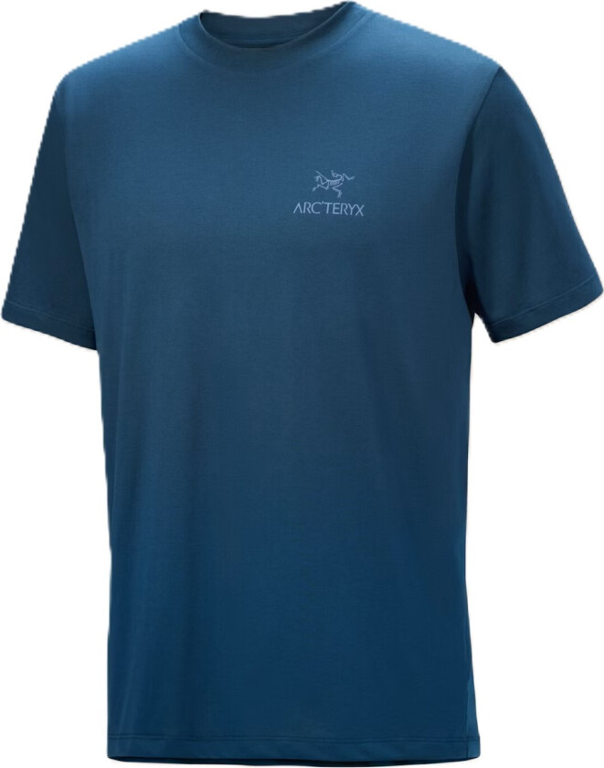Arc'teryx Men's Kragg SL Cotton Bird Word Shortsleeve Nightscape / Light Night