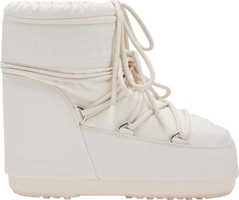 Moon Boot Unisex Icon Low Rubber Cream
