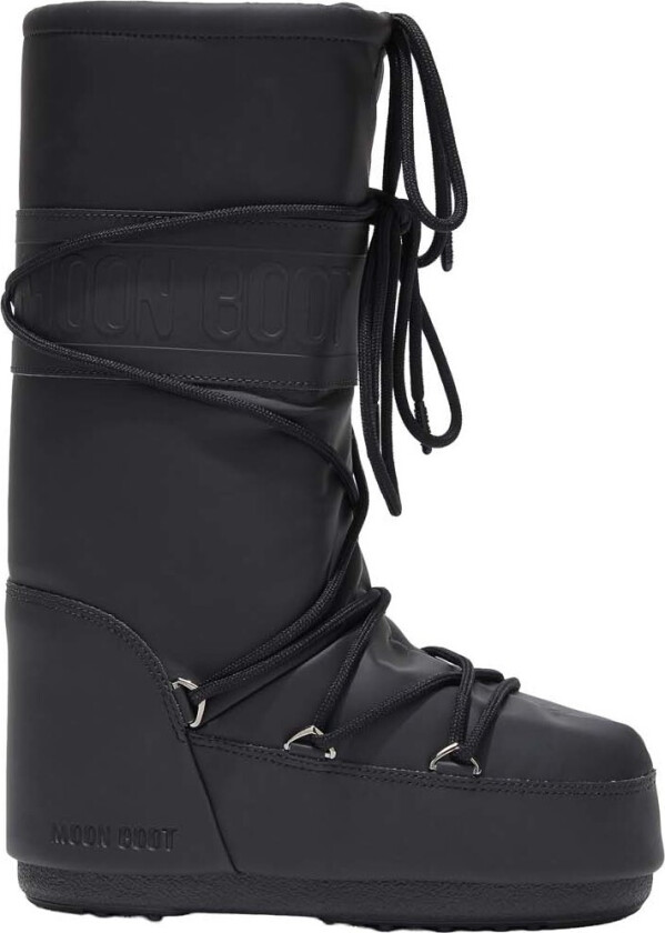 Moon Boot Unisex Icon Rubber Black