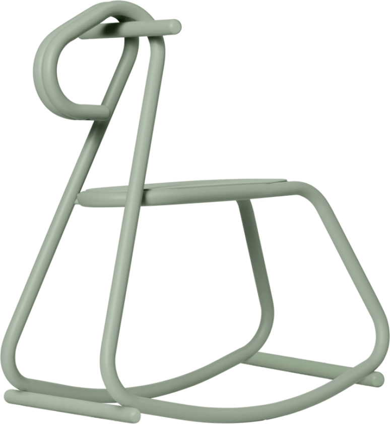 Lussi gyngehest Tea Green