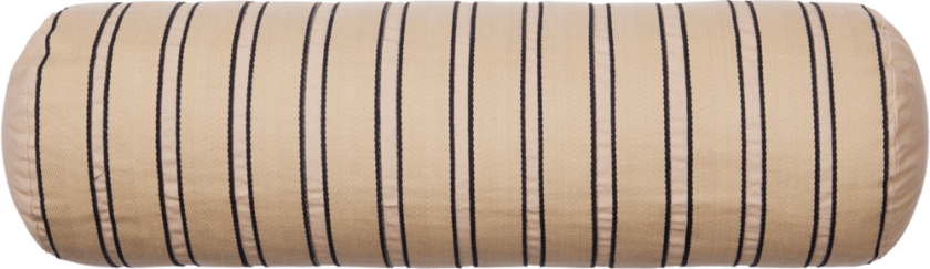 Twill bolster sylinderpute Cashmere-black