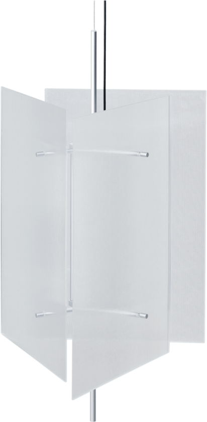 Oeste pendel Clear glass