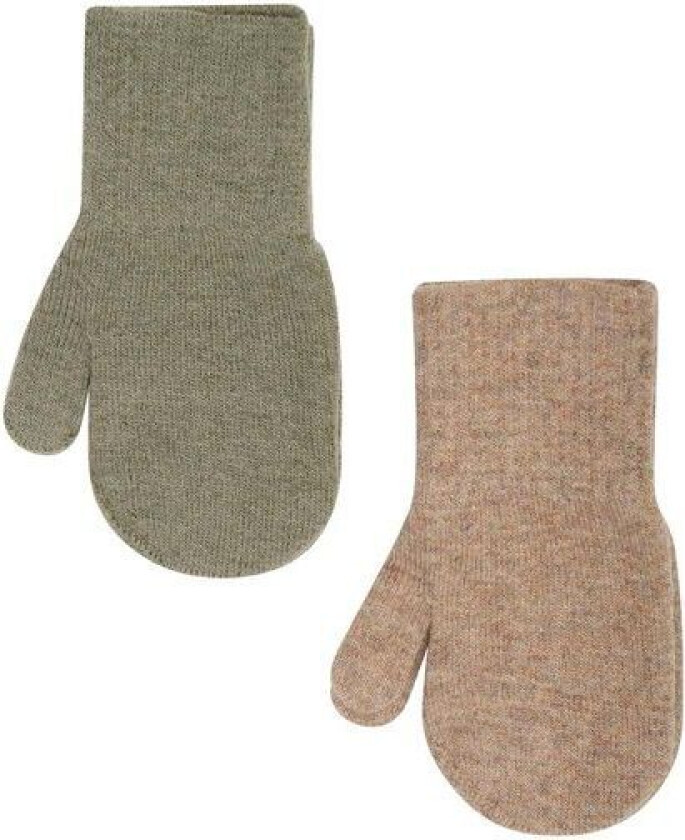 Magic 2-pack votter i ull til småbarn, Overland Trek