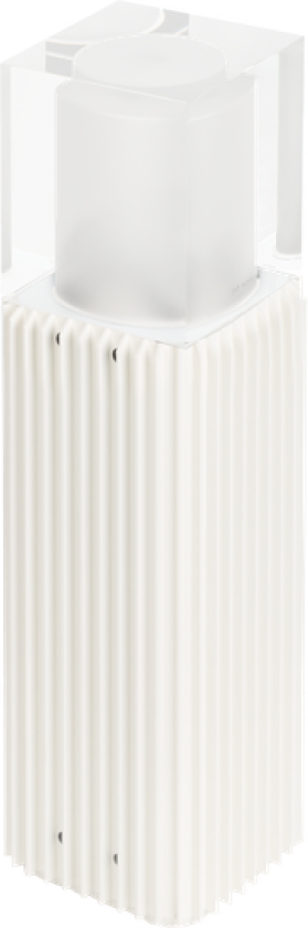 Frigga pullert 2148 50 cm - Hvit