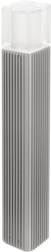 Frigga pullert 2147 85 cm - Aluminium