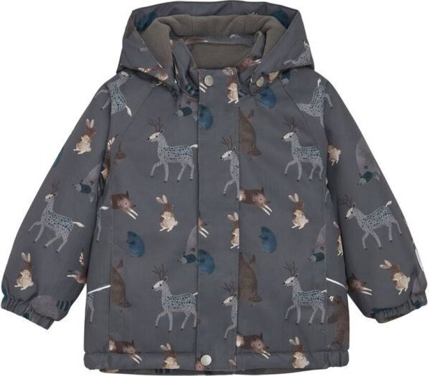vinterjakke til baby, Dark Gull Grey