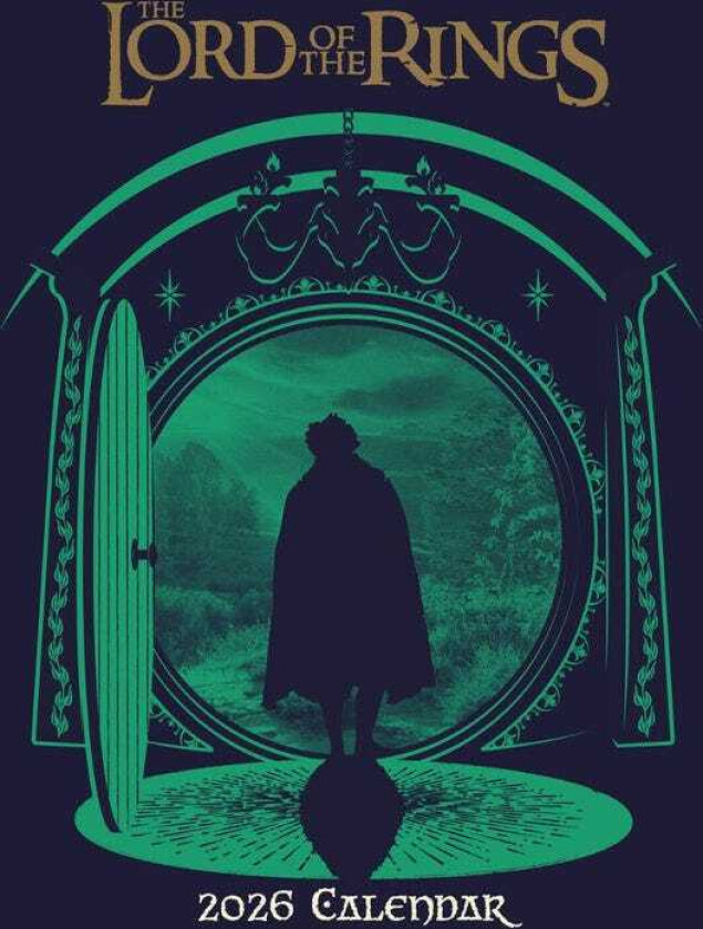 Lord Of The Rings 2026 Square Kalender