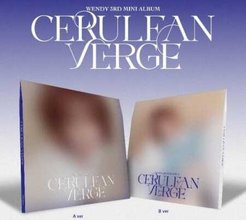 Wendy (Red Velvet) Cerulean Verge Digipak Version CD