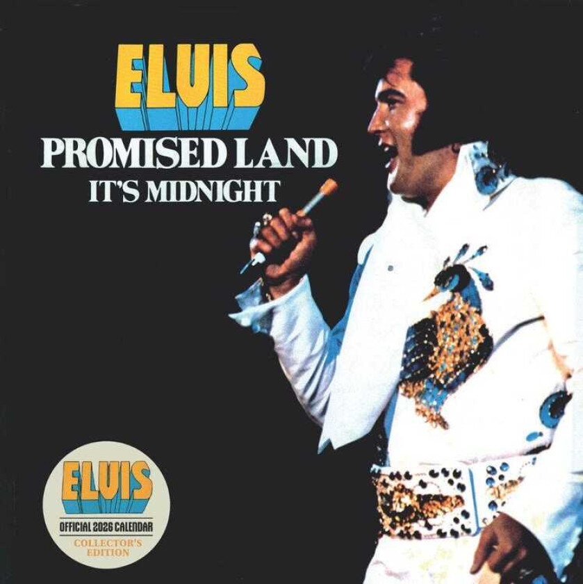 Elvis 2026 Collector'S Edition Record Sleeve Kalender