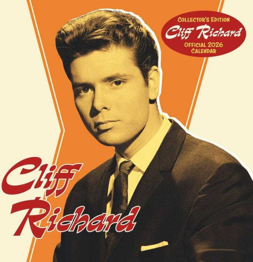 Cliff Richard 2026 Collector'S Edition Record Sleeve Kalender