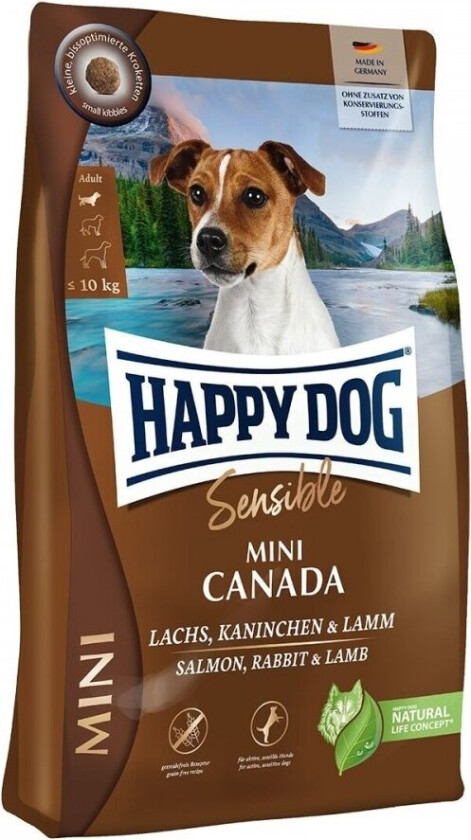 Happy Dog Sensible Mini Grain Free France 4 kg