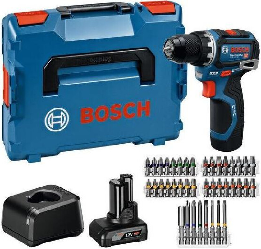 Drill gsr 12v-32 2,0/4,0ah 36xtb l-boxx