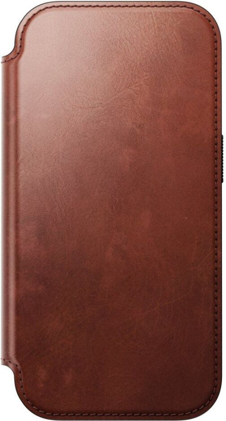 Modern Horween skinn-foldeveske (iPhone 17 Pro) - Gamle dublin