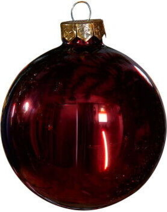 Celine julekule vinrød