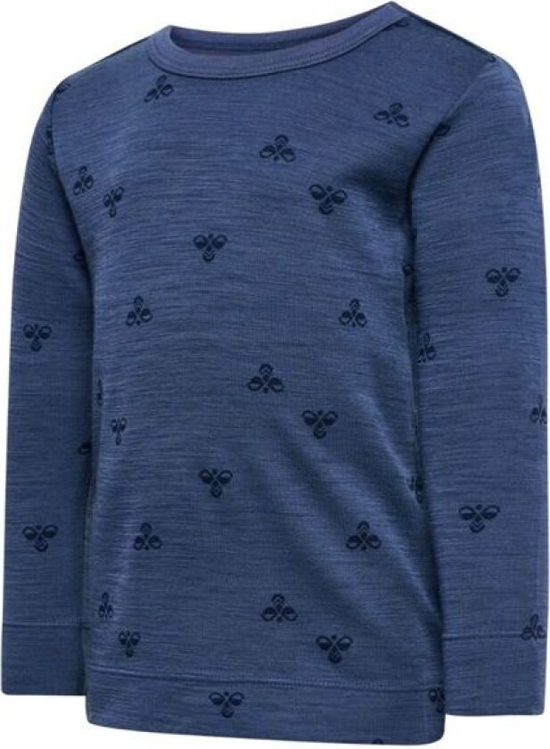 Hummel - Ulltrøye Ull og Bambus Vintage Indigo
