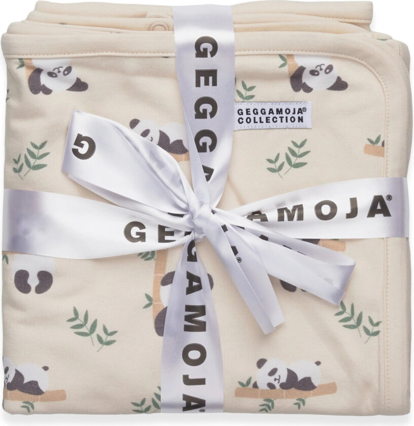 Bamboo Baby Blanket Beige Panda 15 Baby & Maternity Baby Sleep Baby Blankets Beige Geggamoja
