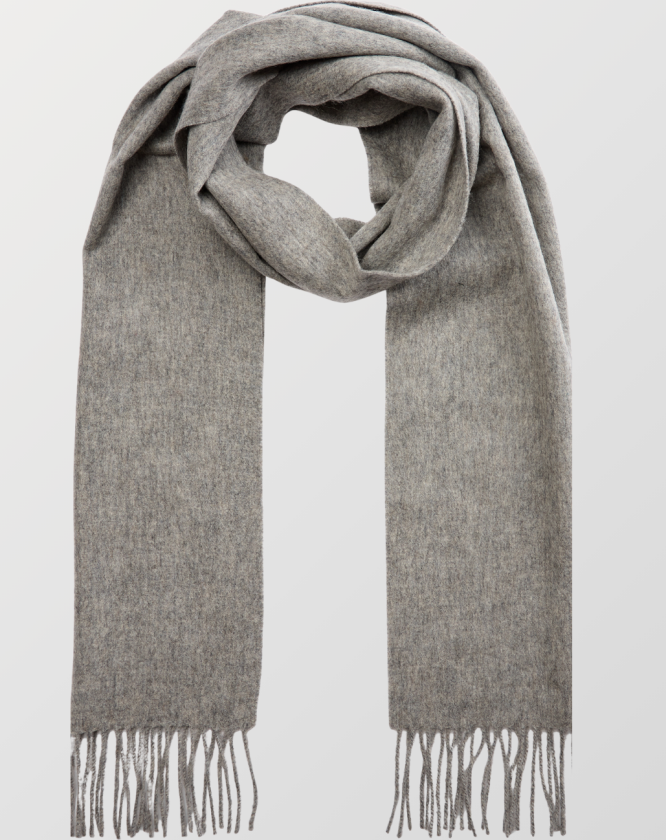 SOLID SCARF Grå