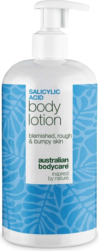 Body Lotion med salisylsyre for tørr og ujevn hud Body Lotion med salisylsyre eksfolierer, fukter og hjelper med å mykgjøre tørr og ujevn hud. Perfekt for daglig bruk. - 500 ml / 1 stk.