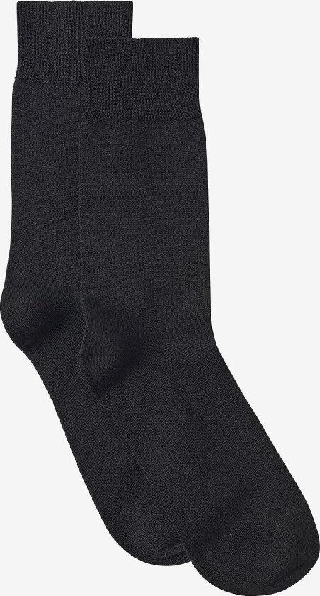 Sokker i merinoull 2-pakning - Svart