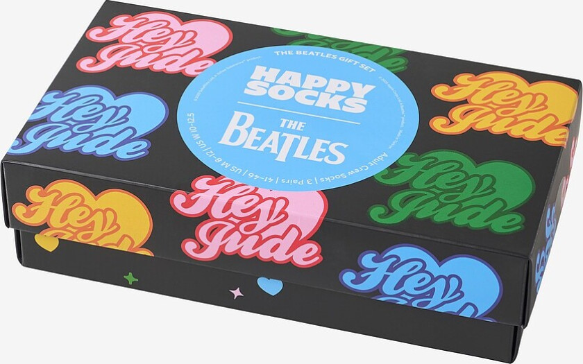 Sokker The Beatles Gift Set 3-pakning - Flerfarget