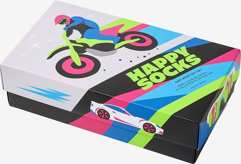 Sokker 3-pack Fast Sports Socks Gift Set - Flerfarget