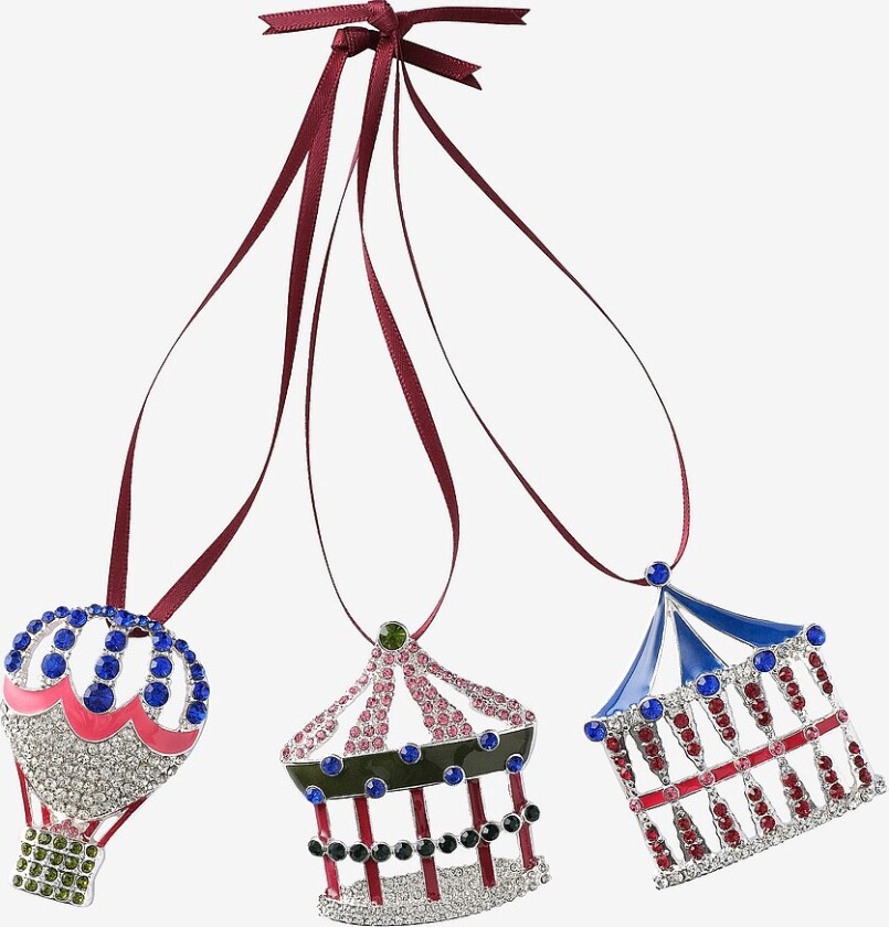 Juletreanheng Circus 3 forskjellige - Flerfarget