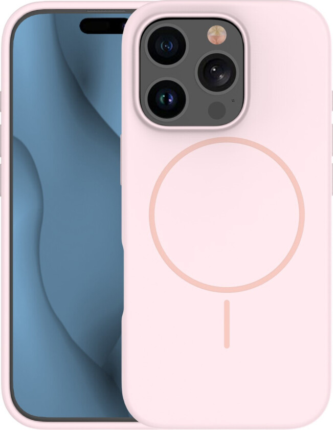 Silikone Thin Mag Cover til iPhone 17 Air - Lyserød