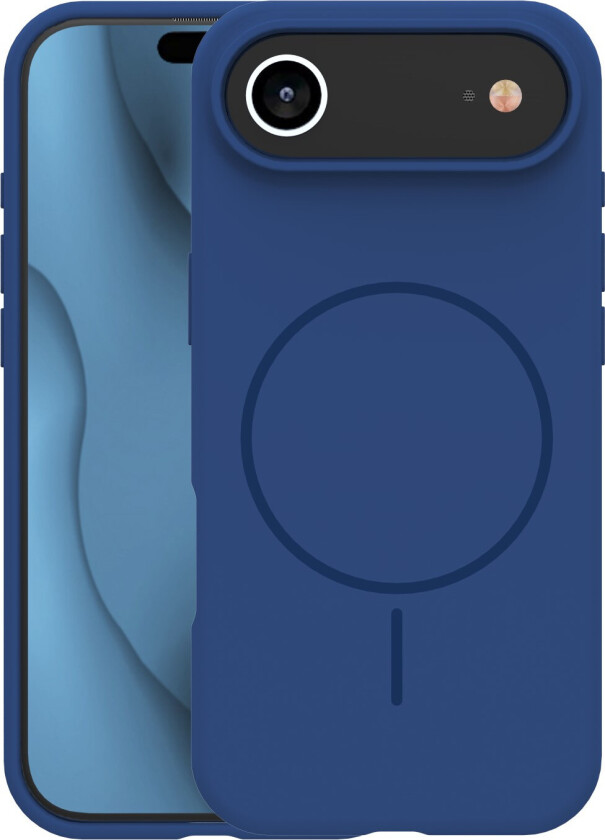 Silikone Thin Mag Cover til iPhone 17 Air - Marineblå