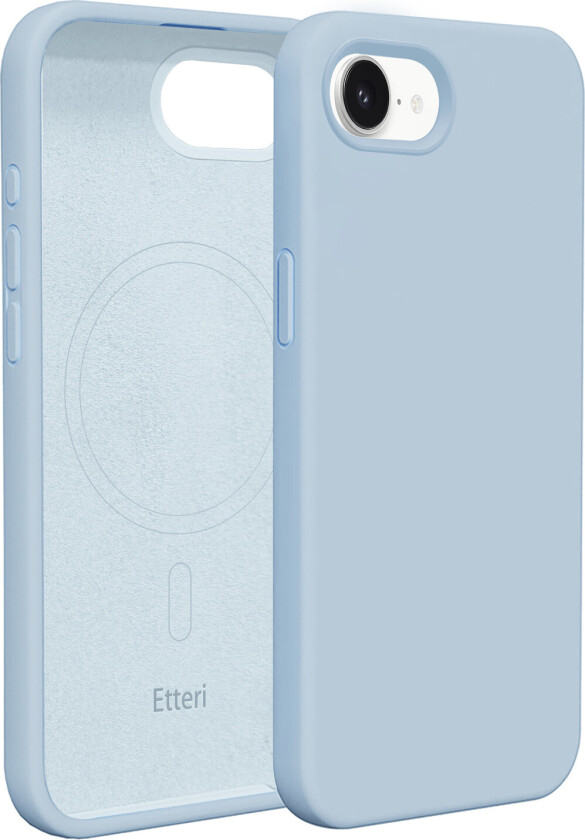 Etteri Silikone Mag Cover til iPhone 17 Pro Max - Lyseblå