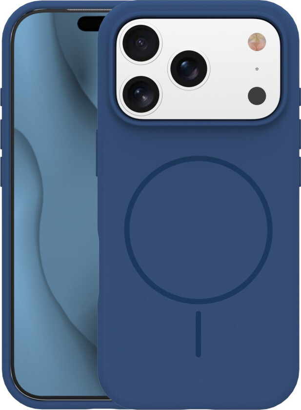 Silikone Thin Mag Cover til iPhone 17 Pro - Navy Blå