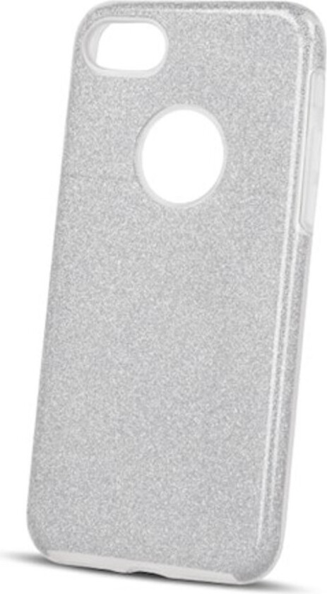 Glitter 3-i-1 Cover til iPhone 17 Pro Max - Sølv