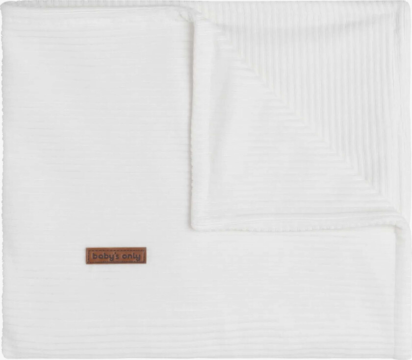 Baby Crib Teppe Sense, White - Tekstiler - Bomull,Polyester