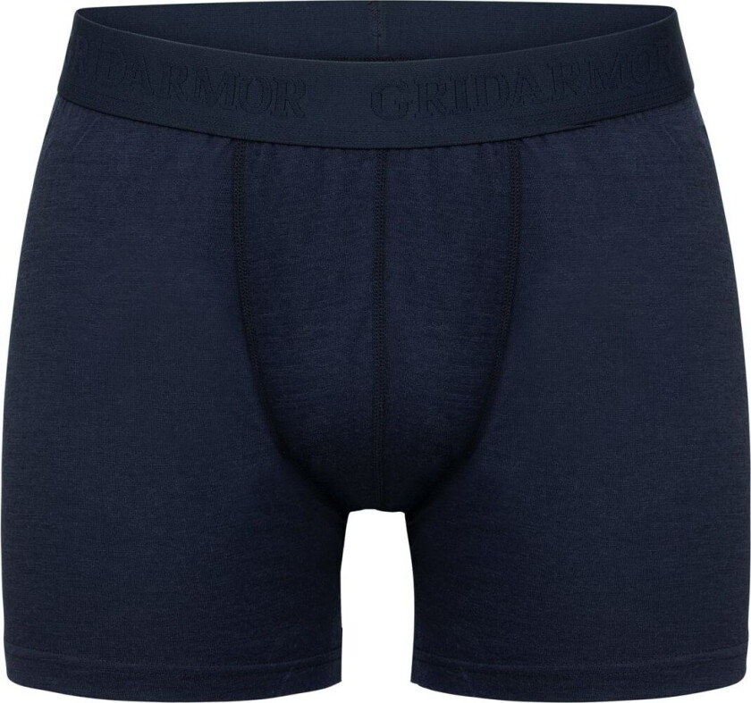Merino Wool Boxers Men Navy Blazer S