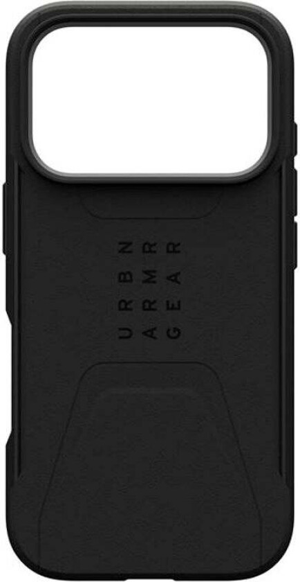 iPhone 17 Pro UAG Civilian Deksel - MagSafe Kompatibel - Svart