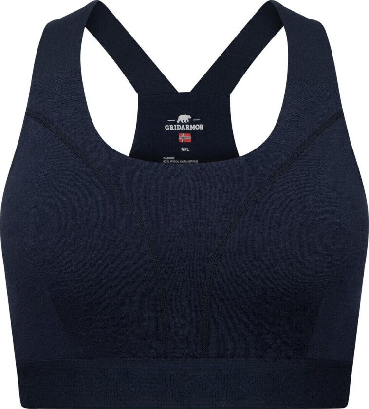 Merino Wool Soft Bra Wmn Navy Blazer M/L