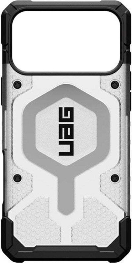 iPhone 17 Pro Max UAG Pathfinder Clear Deksel - MagSafe Kompatibel - Gjennomsiktig / Svart