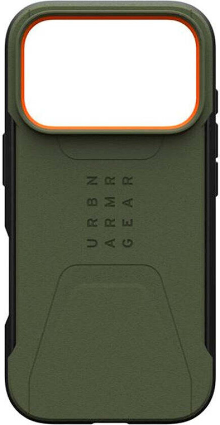 iPhone 17 Pro UAG Civilian Deksel - MagSafe Kompatibel - Grønn / Oransje
