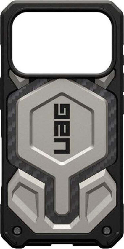 iPhone 17 Pro UAG Monarch Pro Deksel - MagSafe Kompatibel - Titanium
