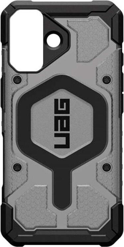 iPhone 17 UAG Pathfinder Clear Deksel - MagSafe Kompatibel - Grå / Svart