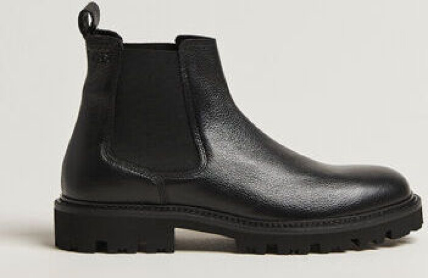 Boss BLACK Julyo Leather Chelsea Boot Black