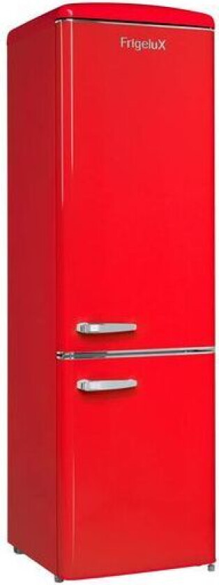 Frigelux Frittstående Kombiskap Retro Rød 244l 190 Cm Cb255rra