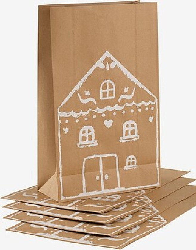 HOUSE gavepose 5-pakning