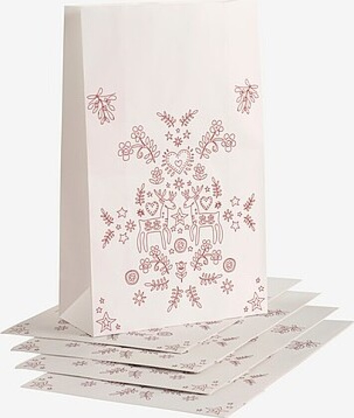 JOLLY DEER gavepose 5-pakning