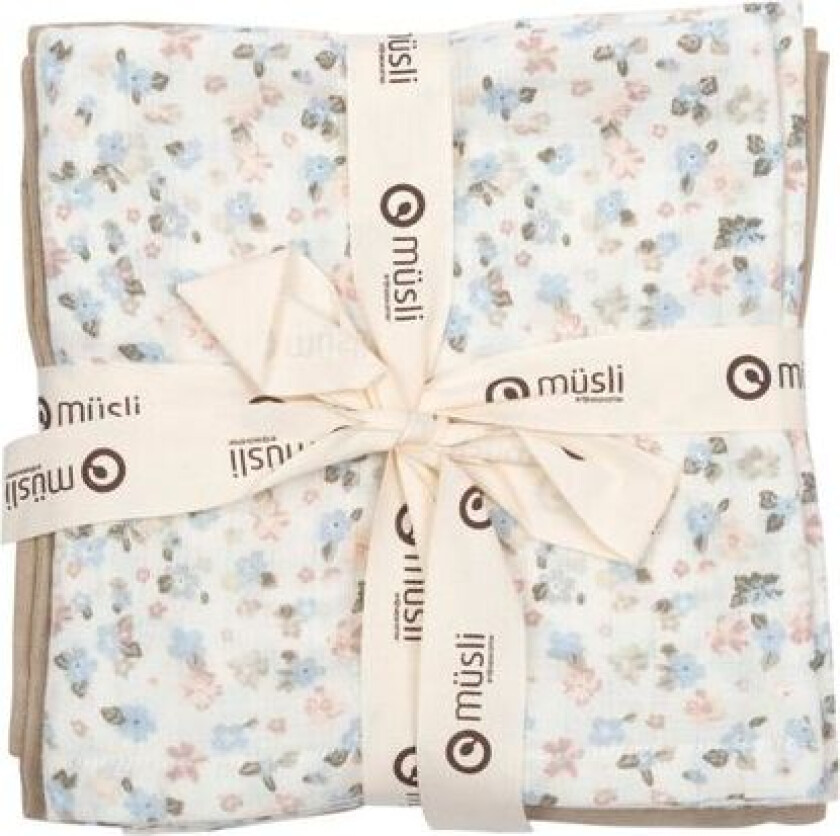 Müsli – Gulpeklut Musselin 3 pk Peony