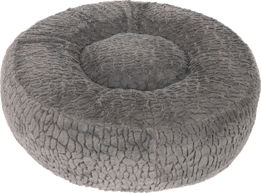 Flocke hundeseng - Erstatningstrekk Ø 90 cm, grått