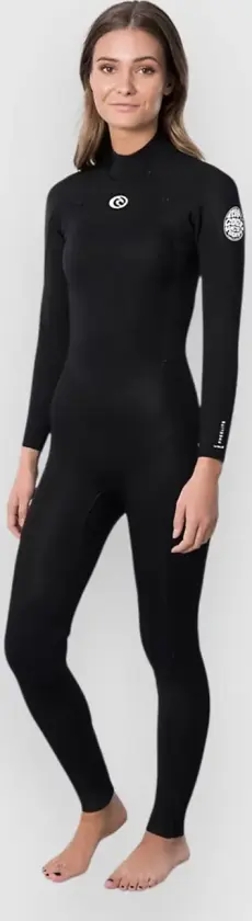 Freelite 3/2 Back Zip GB Våtdrakt svart