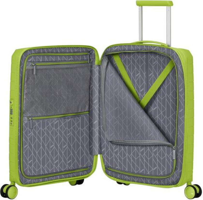FastForward ekspanderende kabinkoffert 55 cm Neon Lime